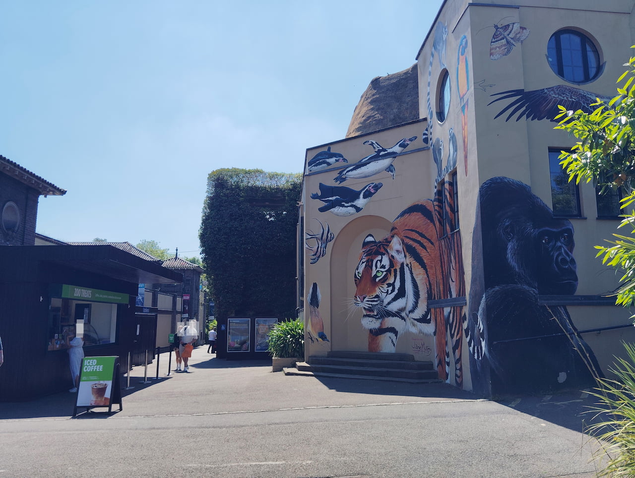 ロンドン動物園の園内１