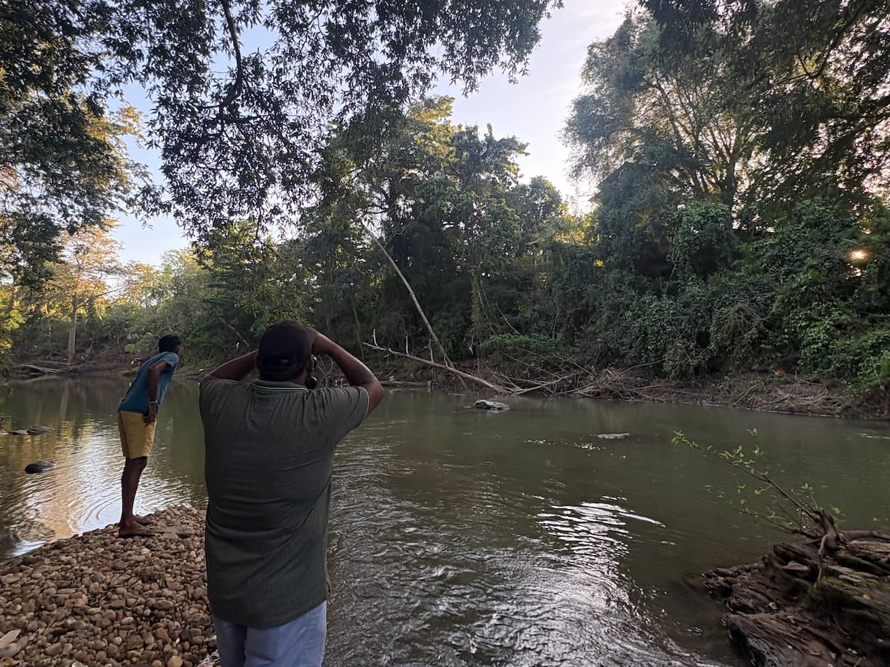 スリランカのティッサマハーラーマ_フクロウ探し
